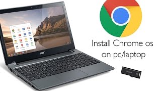 Install Chrome OS on any pclaptop using a pen drive [upl. by Talmud]