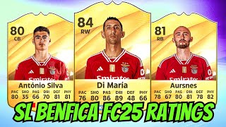 ‘SL BENFICA’ EAFC 25 RATINGS ftDi María António Silva Aursnes amp More FIFA 25 Ratings [upl. by Lanevuj]