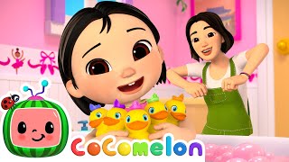 Five Little Ducks in the Bath Song  CoComelon Nursery Rhymes amp Kids Songs [upl. by Atkins835]