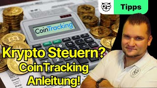 Cointracking Tutorial in deutsch Alles rund um deine Krypto Steuer 2024 in einem Tool [upl. by Trinidad]