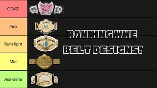 Ranking WWE Championship Belt Designs [upl. by Joris]