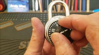 544 Quick and easy way to get your lost combination back to your lock No math [upl. by Suelo]