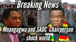 Mnangagwa and SADC Chairperson shocks world 🇿🇼 [upl. by Dihsar387]