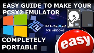 Easy PCSX2 Portable Guide 2024 [upl. by Hazrit248]