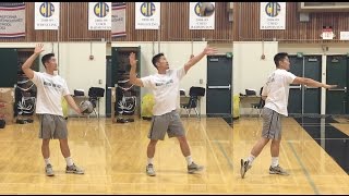 FLOAT Serve  How to SERVE a Volleyball Tutorial part 13 [upl. by Tiffanle]