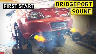 Mazda RX8 First Start bridgeport  Sound [upl. by Eleph]