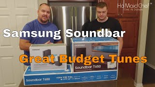 Review Samsung T650 Soundbar with SWA8500S 20 Speaker System [upl. by Wertz218]