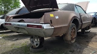 1969 Oldsmobile Toronado in the Junkyard [upl. by Adnohral49]