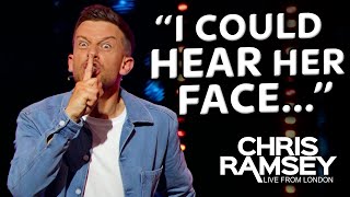 Chris Ramsey LOVES Parent Drama 😬😂  Chris Ramsey Live From London [upl. by Nilek23]