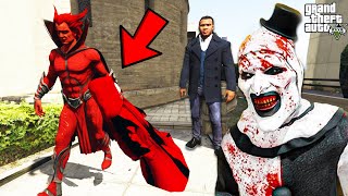 Franklin Planning To Catch DEVIL BOSS for SERBIAN DANCING LADY in GTA 5  SHINCHAN and CHOP [upl. by Alburg]