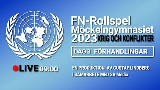 FNrollspel Möckelngymnasiet 2023  Dag 3 Förhandlingar [upl. by Natale408]