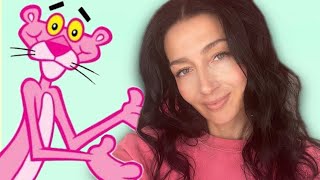 PINK PANTHER Makeup Tutorial  After Special Treats 🍭 [upl. by Dodds]