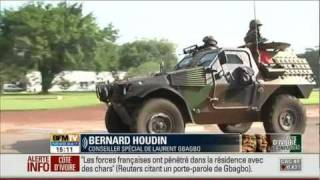 Laurent Gbagbo arrêté par les forces françaises  11 avril 2011  Côte dIvoire [upl. by Strage369]