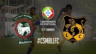 MARÍTIMO B x LOUROSA  15ª Jornada Campeonato de Portugal 201819 [upl. by Saunder]