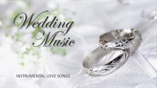 WEDDING MUSIC  RECEPTION MUSIC  INSTRUMENTAL LOVE SONGS [upl. by Yelroc]