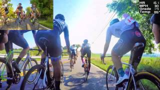 HD 2016 Road Bicycle Racing  50 Mile Road Race TrainerRollers [upl. by Cathyleen]