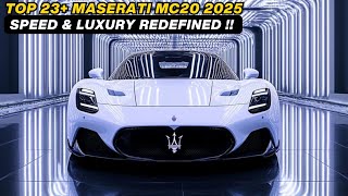 Introducing the Latest Maserati MC20 A New Era of Performance‼️maserati supercar automobile [upl. by Busch147]