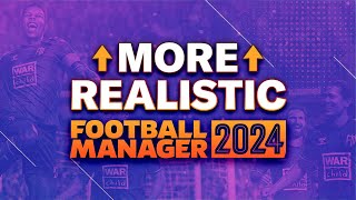 How To Make FM24 More Realistic  Football Manager 2024 Tutorial [upl. by Savage]