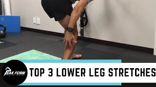 Top Stretches to Fix Plantar Fasciitis Achilles Tendonitis Shin Splints  San Diego Chiropractic [upl. by Nessaj310]