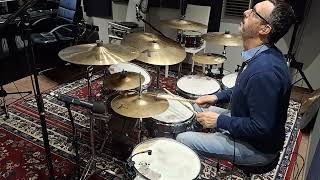 Eros Ramazzotti  Stella Gemella Drum Cover Massimo Lorenzon [upl. by Hagood]