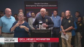 Gov McMaster provides update on SCs storm recovery efforts [upl. by Cathie855]