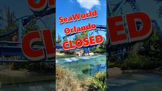 SeaWorld Orlando closes for the Hurricane [upl. by Areht]