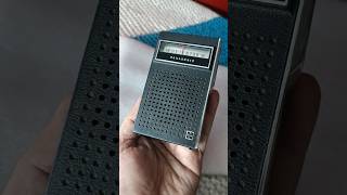 Panasonic Transistor Radio Model no R1070 Made in Taiwan 1960s Rare set Am band [upl. by Ikkir]