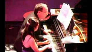 Warsaw Concerto piano duet  UCO DuoFisher [upl. by Yblocaj]