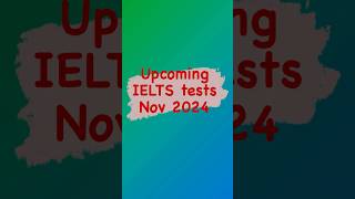 November Ielts test dates [upl. by Torre422]