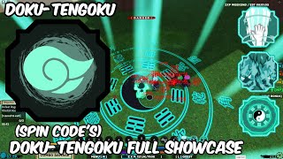 DokuTengoku Full Bloodline Showcase II Shinobi Life 2 Spin Codes [upl. by Shig105]