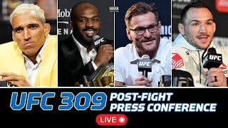 UFC 309 Jones vs Miocic PostFight Press Conference Live Stream  MMA Fighting [upl. by Desdamonna]