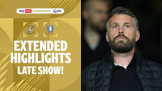 LATE COMEBACK  Luton Town v Sheffield Wednesday extended highlights [upl. by Aile988]