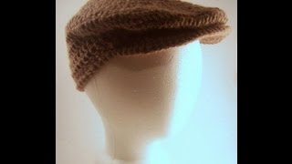 Cast of Crew Crochet Cap Part 2 of 2 Tuorial [upl. by Ylreveb]