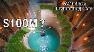 How To Build The Most Modern Underground Swimming Pools with Underground House [upl. by Souza]