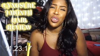 CYNOSURE 1 MONTH HAIR REVIEW  ALIEXPRESS KY HAIR HOUSE [upl. by Auot]