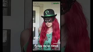 The Riddler Cosplay cosplay shorts tiktok lookatme streamer twitch [upl. by Etnomaj]