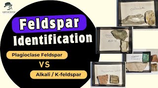 Feldspar  Plagioclase vs Alkali  kfeldspar Mineralogy in hand specimen amp thin section [upl. by Mascia528]