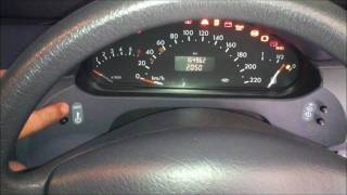 How to reset your Service Indicator on a Mercedes AClass [upl. by Haroppiz782]