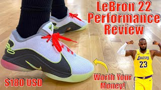 Nike LeBron 22 Performance Review  Worth Your Timeand MONEY [upl. by Kristopher943]