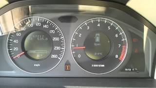 07  Volvo V70  25T 200 HP  Warm Start Up [upl. by Ehtyaf]