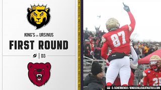 Kings vs Ursinus Highlights  D3 Football First Round 2024 [upl. by Destinee]