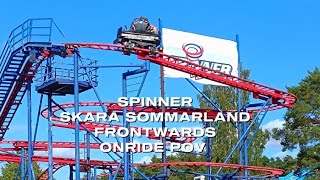 Spinner Skara Sommarland  Frontwards Onride POV [upl. by Chapell]