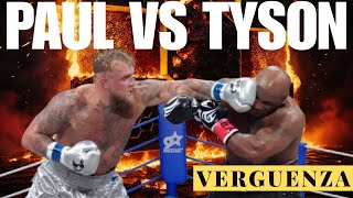 Jake Paul vs Mike Tyson RESUMEN [upl. by Snapp]