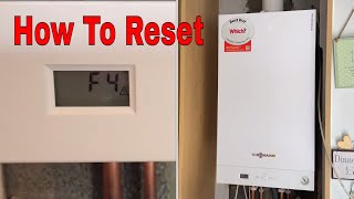 How To Reset Viessmann Vitodens 050 Combi Boiler  Service Mode and Gas Rate [upl. by Aisauqal]