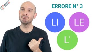 Errore n° 3 luso dei pronomi italiani LI e LE [upl. by Elmaleh160]