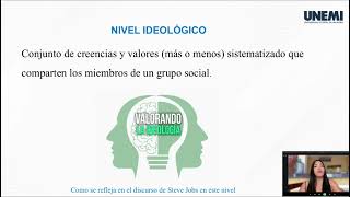 Análisis multidimensional del discurso Casos connotativo denotativo e ideológico [upl. by Aicilyt]