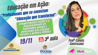 Comportamento infantil e o desenvolvimento de habilidades sociais e emocionais nas crianças [upl. by Yetty908]