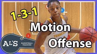 131 Motion Basketball Offense [upl. by Raoul210]