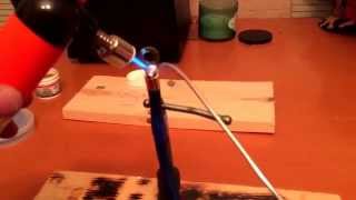 The way I solder ring terminals on 4 gauge wire [upl. by Edric]