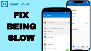 How To Fix And Solve Being Slow On TeamViewer App  Easy Fix [upl. by Dreyer]